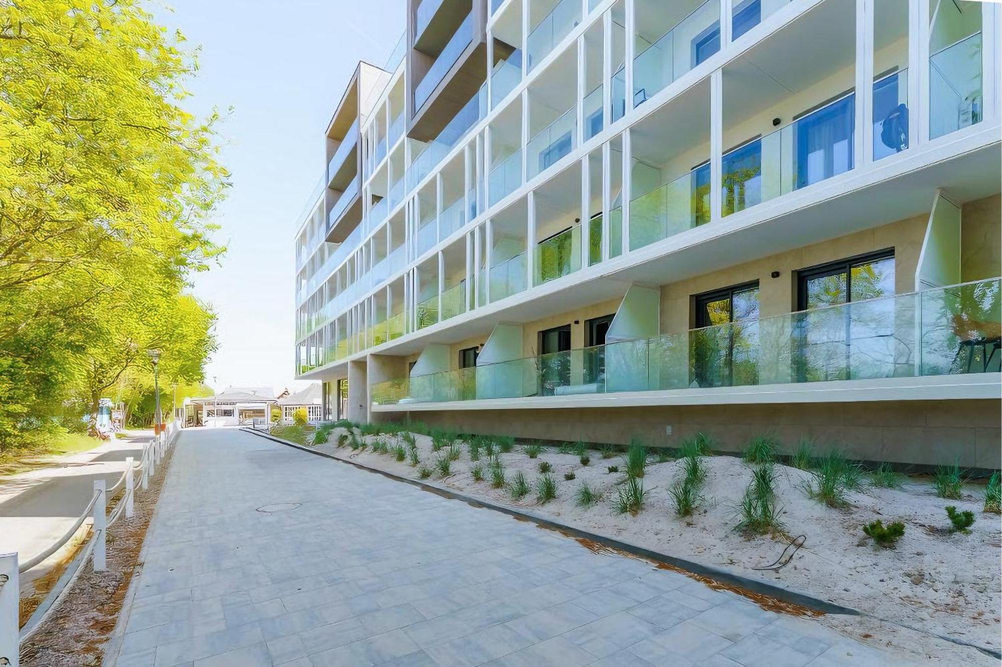 Apartament 018 Tuz Przy Plazy Z Tarasem I Parkingiem Perlowa Przystan เชียโนเซตี ภายนอก รูปภาพ